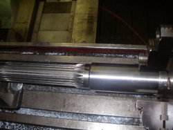 cutting a fisher spline coupler 5